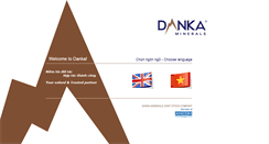 Desktop Screenshot of dankaminerals.com